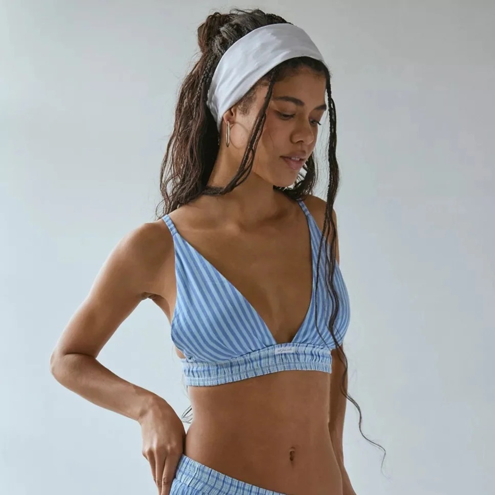 Urban Outfitters Out From Under Boxer Triangle Bralette Top